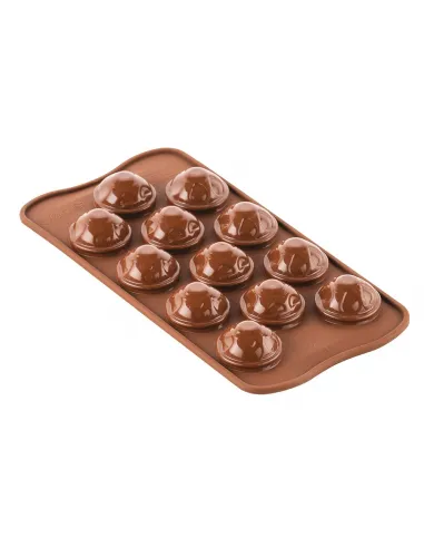 Molde bombones Cráneo chocolate 3D Silikomart