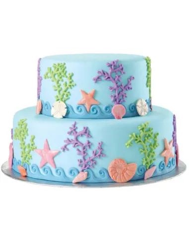 Molde de silicona Vida Marina Wilton