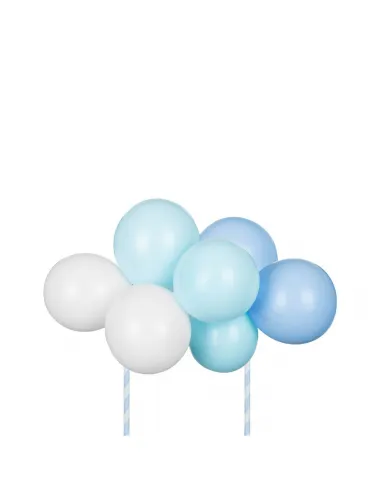 Topper para tarta Globos Azules PartyDeco