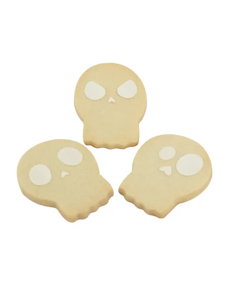 Set Cortador Calavera y 3 Stencils Halloween PME