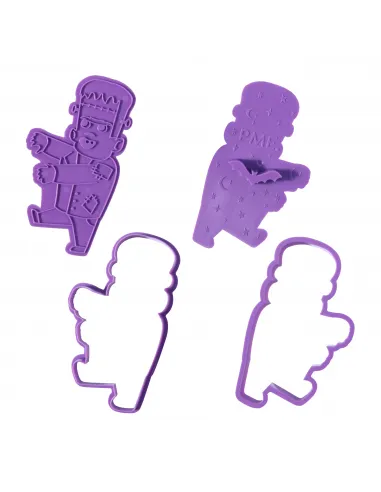 Set de 3 cortadores y marcadores Halloween PME