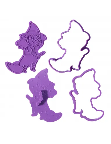 Set de 3 cortadores y marcadores Halloween PME