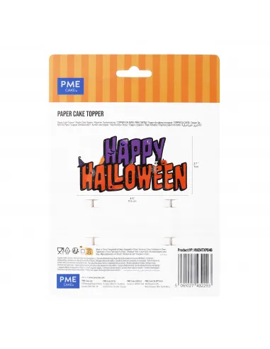Topper tarta Happy Halloween PME