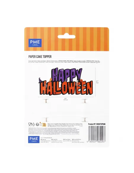 Topper tarta Happy Halloween PME
