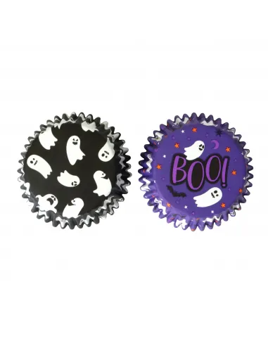 Set 60 Cápsulas metalizadas Fantasmas espeluznantes Halloween PME