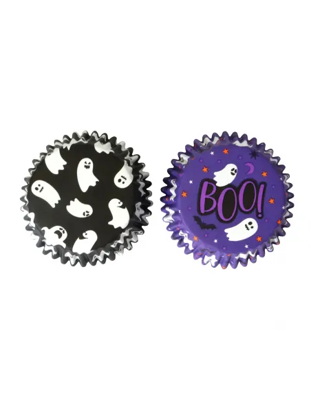 Set 60 Cápsulas metalizadas Fantasmas espeluznantes Halloween PME