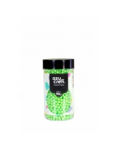 Perlas de azúcar Verde Pastel 4 mm Azucren