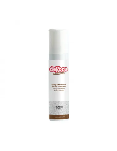 Spray efecto terciopelo Blanco 100 ml Dekora