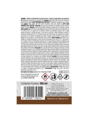 Spray efecto terciopelo Blanco 100 ml Dekora