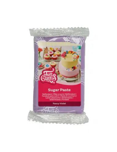 Fondant Funcakes violeta claro 250 g