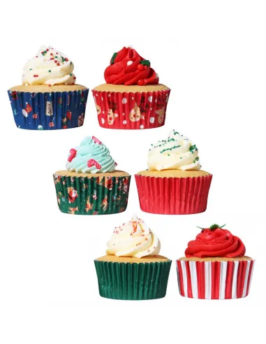 Set 100 Cápsulas metalizadas Mix Navidad PME