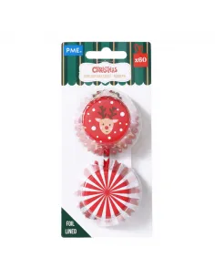 Set 60 Mini cápsulas metalizadas Renos PME 2