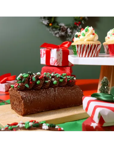 Sprinkles mix Rojo, Verde y Blanco Navidad 158 g PME