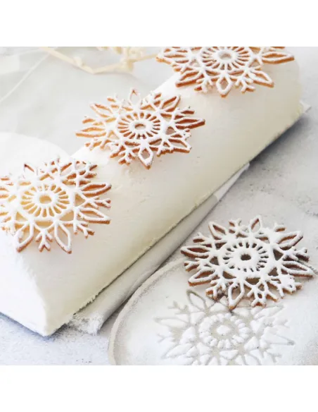 Tapete de silicona Copos de Nieve ScrapCooking