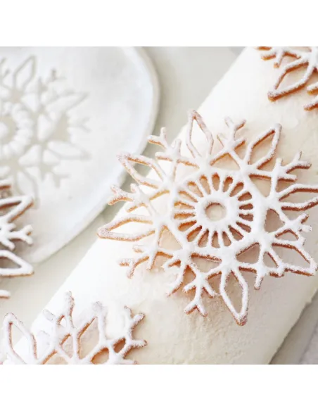 Tapete de silicona Copos de Nieve ScrapCooking