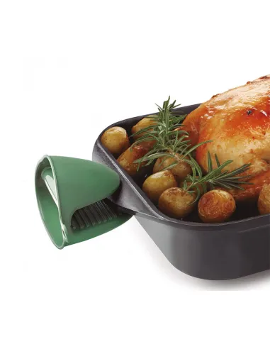 Set 2 manoplas de silicona Ibili