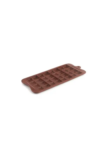 Molde silicona 4 mini tabletas chocolate Ibili