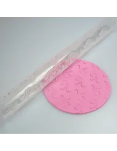 Rodillo texturizador formas 19.5 cm.