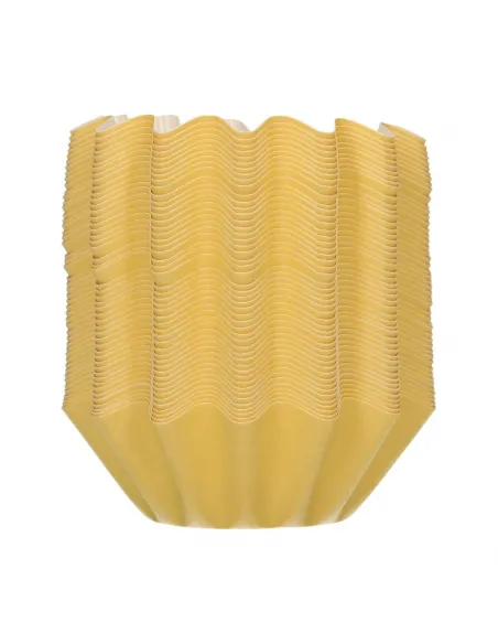 Set 48 Cápsulas rígidas Amarillo Pastel Funcakes