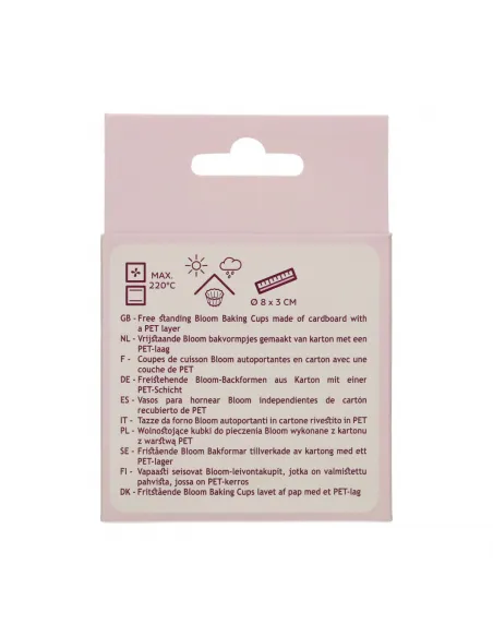 Set 48 Cápsulas rígidas Rosa Pastel Funcakes