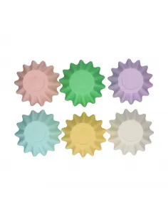 Set 48 Cápsulas rígidas Mix Colores Pastel Funcakes 2