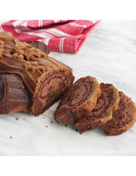 Molde Tronco de Navidad Nordic Ware