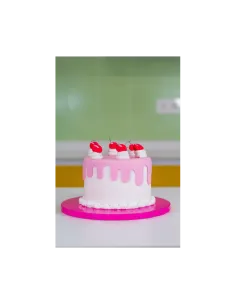 Base redonda Supreme Rosa Fucsia 25 cm grosor 12 mm 2