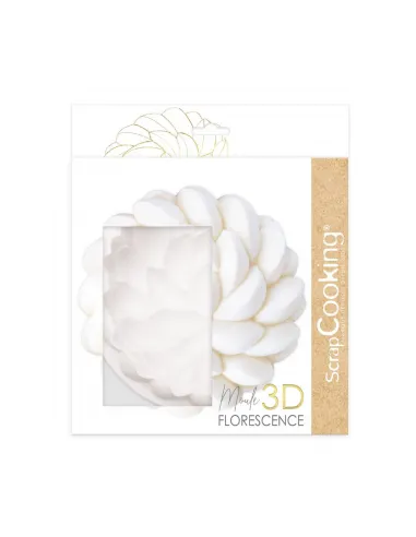 Molde silicona Saint Honoré Florescence 3d ScrapCooking