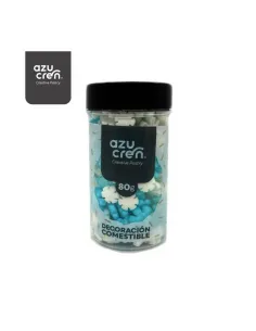 Sprinkles Copos de Nieve azules y blancos Navidad Azucren 2