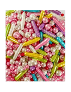 Sprinkles mix Pastel Metálico Azucren