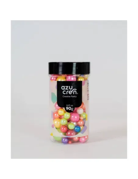 Sprinkles mix Perlas Pastel Metálico Azucren