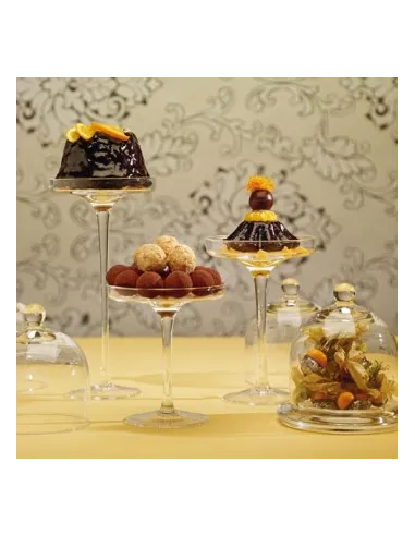 Stand mini tarta con campana y pie 27cm