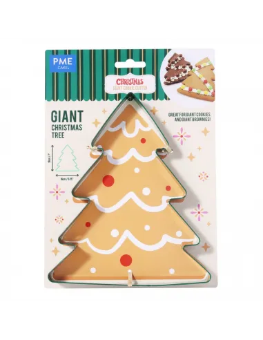 Cortador gigante Árbol de Navidad 18 cm PME