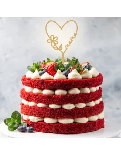 Topper dorado para Tarta Mamá 2