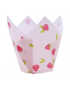 Set 24 cápsulas muffins Frambuesas PME 2