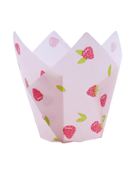Set 24 cápsulas muffins Frambuesas PME