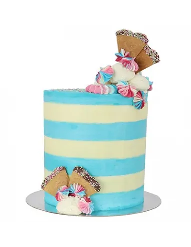 Paleta alisadora Bordes Altos Rayas Anchas PME