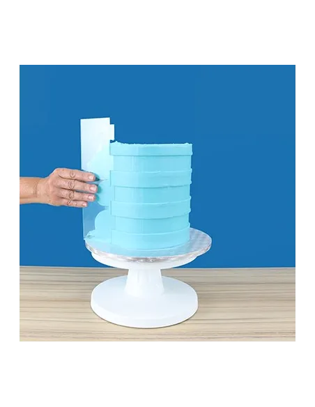 Paleta alisadora Bordes Altos Rayas Anchas PME