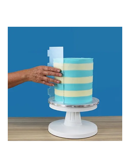 Paleta alisadora Bordes Altos Rayas Anchas PME