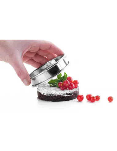 Aro tarta borde vuelto 10 cm Lacor