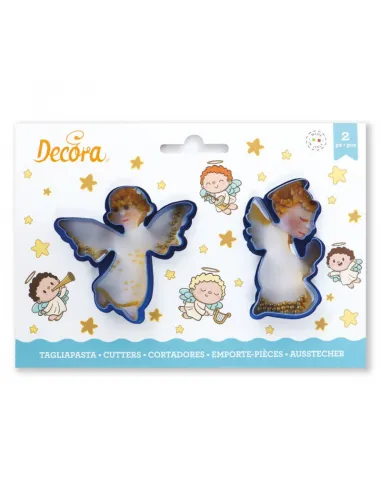 Set 2 cortadores Ángeles Comunión Decora