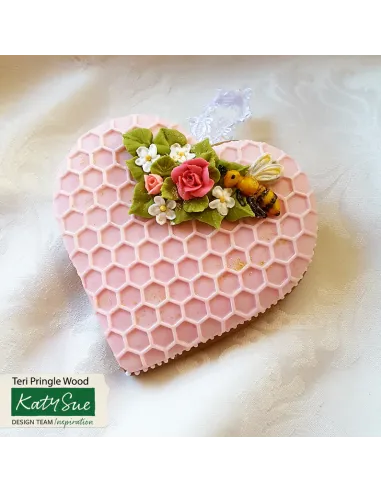 Molde silicona Abejas y Panal Katy Sue