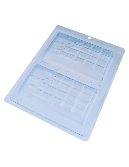 Molde para chocolate Tableta Derretida 3 piezas BWB