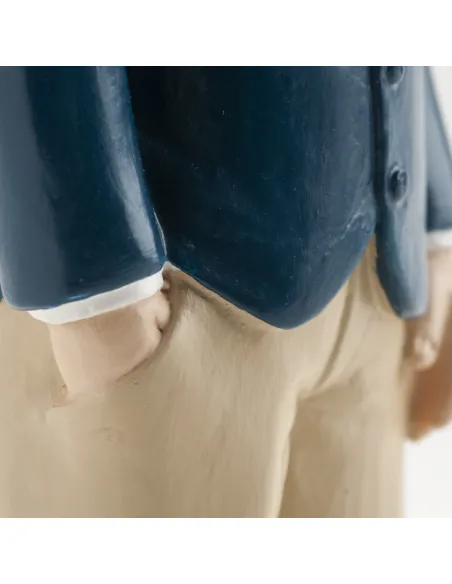 Figura niño comunión con corbata roja 16 cm Dekora