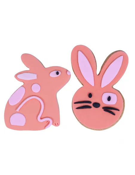 Set 2 cortadores Conejito de Pascua PME