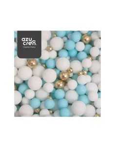 Sprinkles mix Azul Turquesa Dorada Azucren