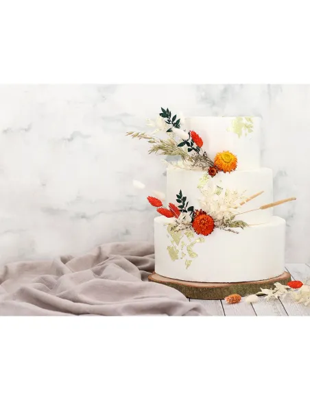 Set 3 aros redondos de acero inoxidable Cake Masters