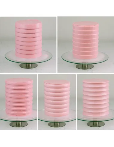 Set 6 Scrapers acrílicos alisadores de contornos PastKolor