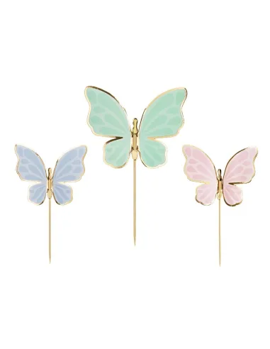 Set 9 toppers Mariposas PartyDeco