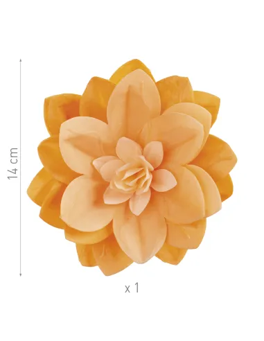 Lirio de agua de oblea Naranja Dekora